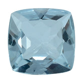 AQUAMARINE ANTIC CUT CUSHION (C) (WINDOW) 6MM 0.68 Cts.