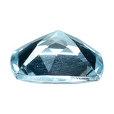 AQUAMARINE ANTIC CUT CUSHION (C) (WINDOW) 6MM 0.68 Cts.