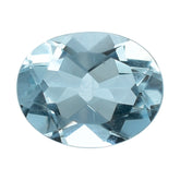 AQUAMARINE CUT OVAL (C) 5X4MM 0.30 Cts.