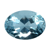 AQUAMARINE CUT OVAL (A+) 7X5MM 0.65 Cts.
