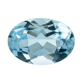 AQUAMARINE CUT OVAL (A++) 7X5MM 0.75 Cts.