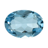 AQUAMARINE CUT OVAL (A+++) (WINDOW) 7X5MM 0.60 Cts.