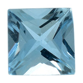 AQUAMARINE PRINCESS CUT SQUARE (A++/SI) 3MM 0.11 Cts.