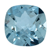 AQUAMARINE CHECKER CUT CUSHION (A++/SI) 7MM 1.11 Cts.