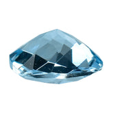 AQUAMARINE CHECKER CUT CUSHION (A++/SI) 7MM 1.11 Cts.