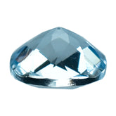 AQUAMARINE CHECKER CUT CUSHION (A++/SI) 6MM 0.76 Cts.