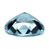 AQUAMARINE CUT CUSHION (C) (WINDOW) 8MM 1.75 Cts.