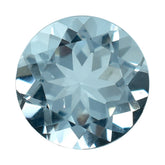 AQUAMARINE CUT ROUND (C) 7MM 1.15 Cts.