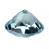 AQUAMARINE CUT ROUND (B/SI) 7MM 1.23 Cts.