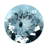 AQUAMARINE CUT ROUND (B/SI) 6.50MM 0.85 Cts.