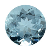 AQUAMARINE CUT ROUND (B/SI) 6MM 0.81 Cts.