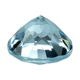 AQUAMARINE CUT ROUND (B/SI) 6MM 0.81 Cts.