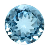 AQUAMARINE CUT ROUND (A++) 6MM 0.72 Cts.