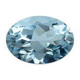 AQUAMARINE CUT OVAL (B/SI) 7X5MM 0.70 Cts.