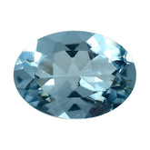 AQUAMARINE CUT OVAL (A/SI) 7X5MM 0.69 Cts.
