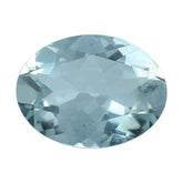 AQUAMARINE CUT OVAL (C/SI) 8X6MM 1.15 Cts.