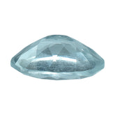 AQUAMARINE CUT OVAL (C/SI) 8X6MM 1.15 Cts.