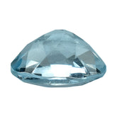 AQUAMARINE CUT OVAL (C/SI) (TRANSLUCENT) 8X6MM 1.35 Cts.
