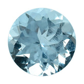 AQUAMARINE CUT ROUND (A/SI) 6MM 0.74 Cts.