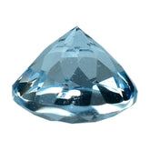 AQUAMARINE CUT ROUND (A/SI) 6MM 0.78 Cts.