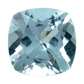 AQUAMARINE CUT CUSHION (C/SI) 7MM 1.20 Cts.