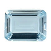 AQUAMARINE CUT OCTAGON (B) 8X6MM 1.25 Cts.