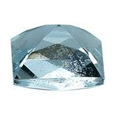 AQUAMARINE CHECKER CUT SQUARE (C/SI) 4.50MM 0.5 Cts.