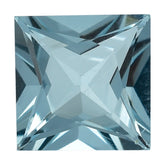 AQUAMARINE PRINCESS CUT SQUARE (B) 6MM 0.95 Cts.