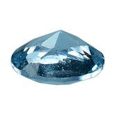AQUAMARINE CUT ROUND (A+) (WINDOW) 3.50MM 0.13 Cts.