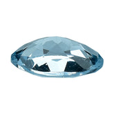 AQUAMARINE CUT OVAL (A+/SI) (WINDOW) 7X5MM 0.60 Cts.