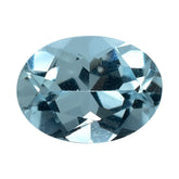 AQUAMARINE CUT OVAL (A) 7X5MM 0.75 Cts.