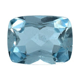 AQUAMARINE CUT CUSHION (A+) 8X6MM 1.30 Cts.