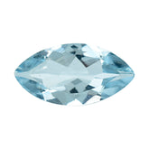 AQUAMARINE CUT MARQUISE (A) 10X5MM 0.81 Cts.