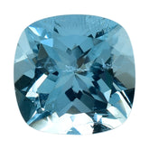 AQUAMARINE CUT CUSHION (A+++) 8MM 1.83 Cts.