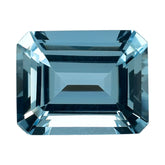 AQUAMARINE CUT OCTAGON (A++++) 10X8MM 2.82 Cts.