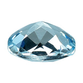 AQUAMARINE CHECKER CUT CUSHION (A++) 8MM 1.81 Cts.