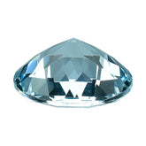 AQUAMARINE CHECKER CUT ROUND (A+) 8.50MM 1.79 Cts.