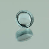 AQUAMARINE ROUND CAB 5MM (TRANSPARENT) (A/SI) 0.55 Cts.