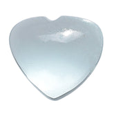 AQUAMARINE HEART CAB 5MM (TRANPARENT) 0.53 Cts.