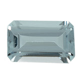 AQUAMARINE CUT OCTAGON 5X3MM 0.29 Cts.