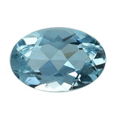 AQUAMARINE CUT OVAL 6X4MM 0.46 Cts.