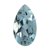 AQUAMARINE CUT PEAR (A) 6X3MM 1.30 Cts.