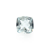 AQUAMARINE CUT CUSHION (B) (CLEAN) 6.00X6.00 MM 0.9 Cts.