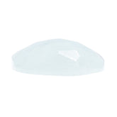 MILKY AQUAMARINE BUFFTOP IRREGULAR FACETED BACK CUSHION (FULL DRILL) 10MM 2.90 Cts.