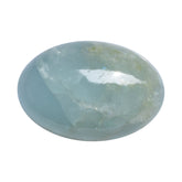 MILKY AQUAMARINE OVAL CAB 26X18MM 30.00 Cts.