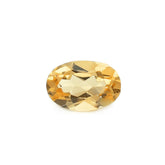 AQUAMARINE YELLOW CUT (DARK/CLEAN) OVAL 6.00X4.00 MM 0.40 Cts.