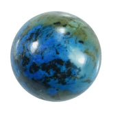 AZURITE PLAIN ROUND CAB 8.00X8.00 MM 2.1 Cts.