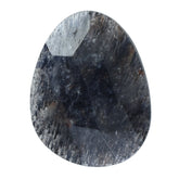 BLUE AVENTURINE ROSE CUT BRIOLETTE PEARISH 12.70X9.70MM 2.53 Cts.