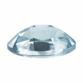 NATURAL BLUE ZIRCON CUT OVAL 7X5MM 1.08 Cts.