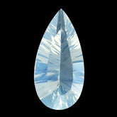 BLUE MOON QUARTZ CONCAVE CUT PEAR 16X8MM 3.48 Cts.